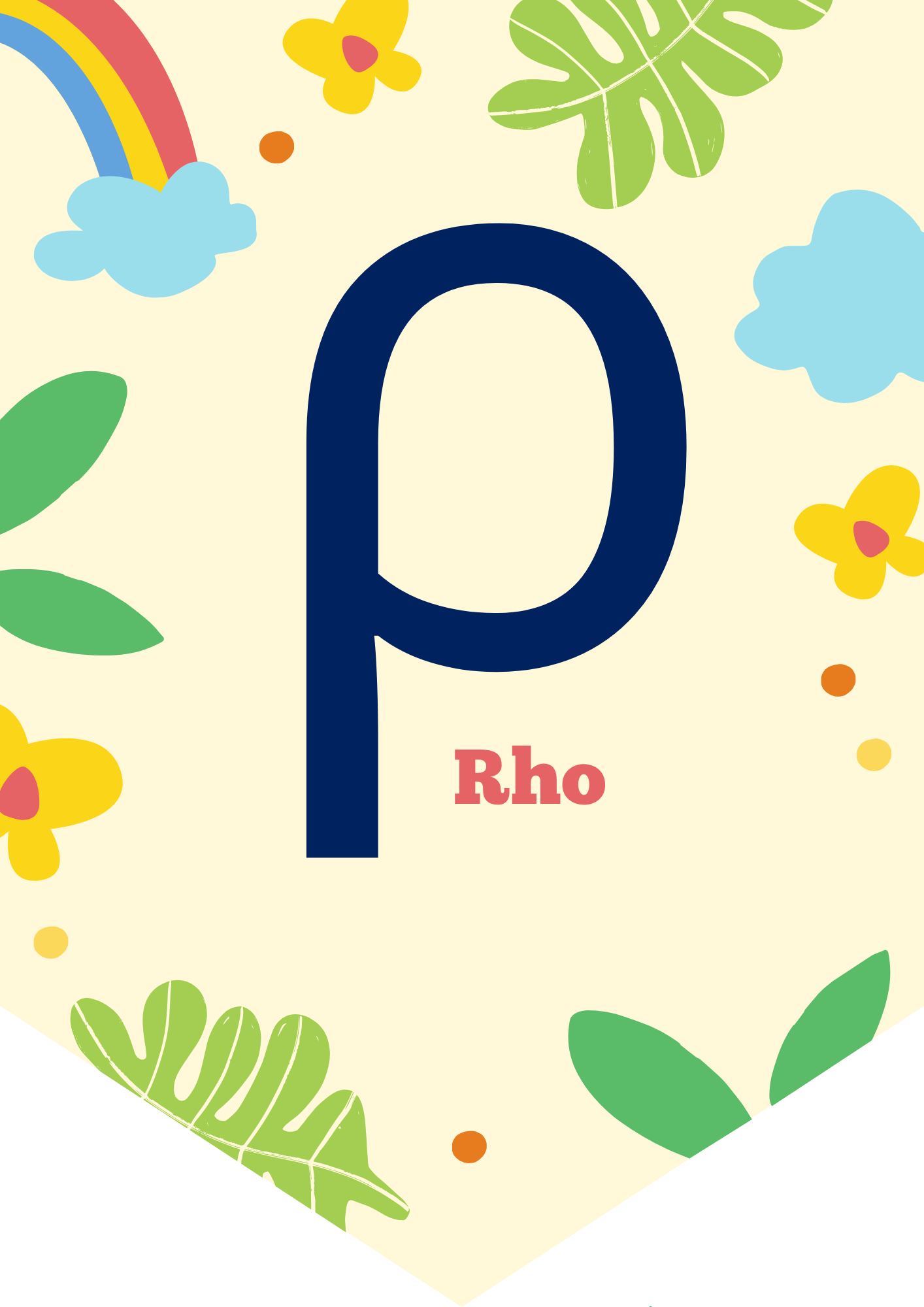 Understanding Rho: The 17th Letter of the Greek Alphabet